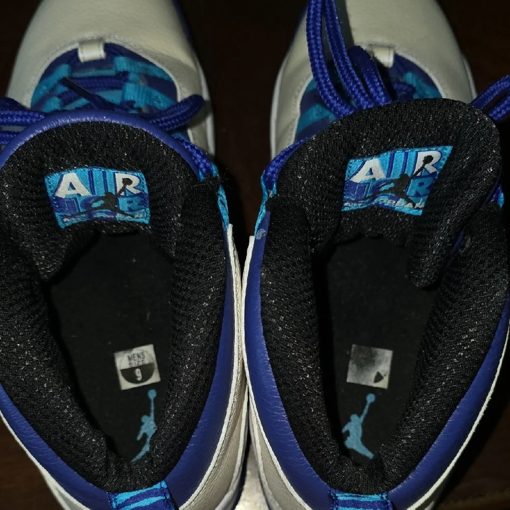 (J46) Mens Air Jordan Sneakers Retro 10 (2016) Sz 9 - Picture 9 of 10
